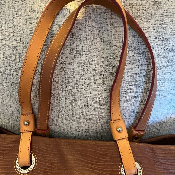 Dooney & Bourke Leather Convertible Large Tote Includes hangtag - Picture 7 of 12